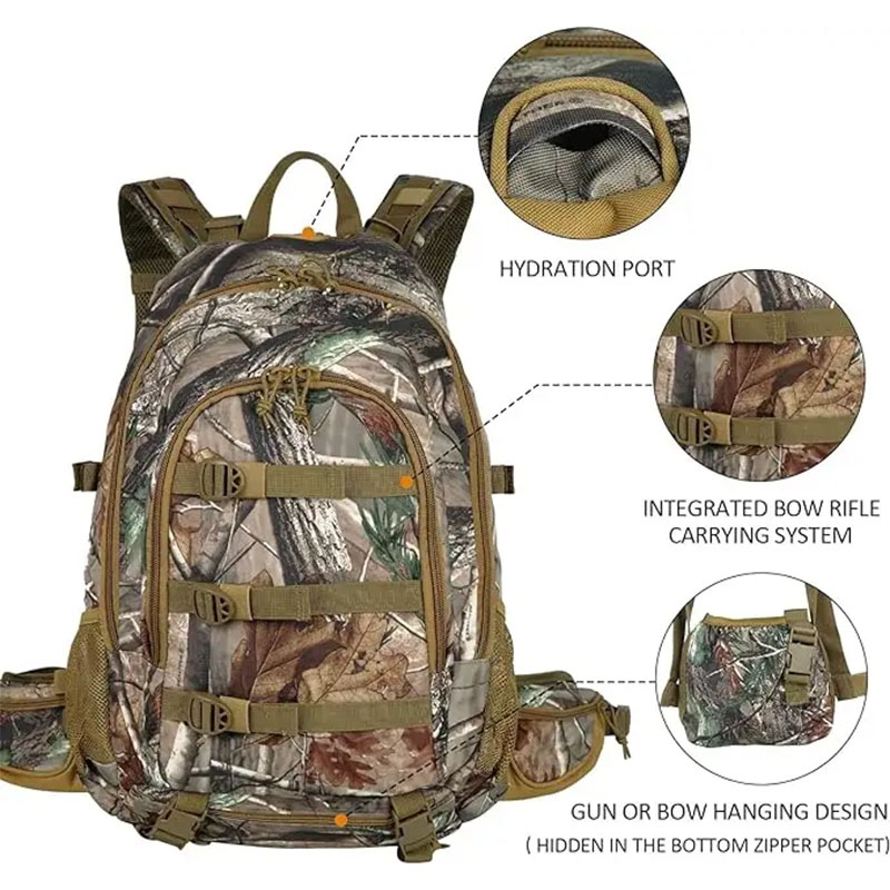 Outdoor custom hunting backpack factory