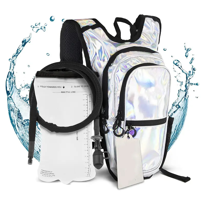 Custom Holographic Festival Hydration Pack Factory