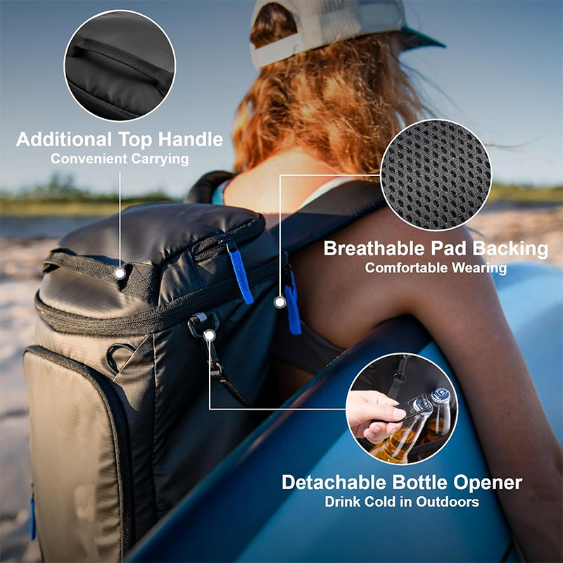 ODM soft sided cooler bag for outdoor activies supplier