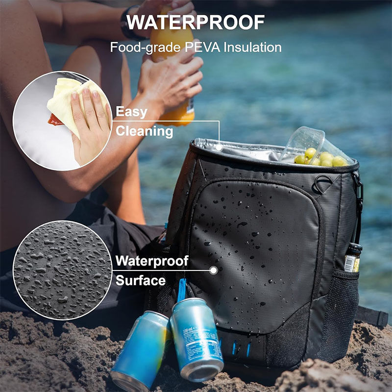 OEM waterproof insulated soft sided cooler backpack supplier