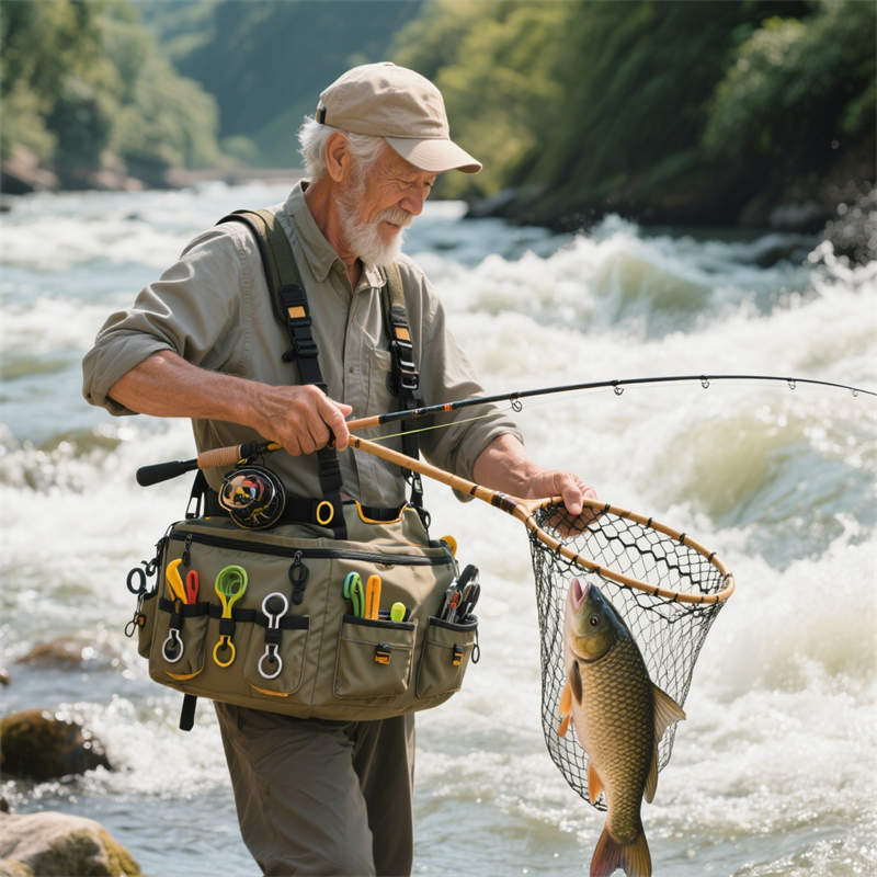 Fishing Tackle Storage Bag For Hunting Hiking