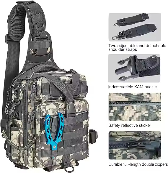 Fishing Tackle Bag For Hiking