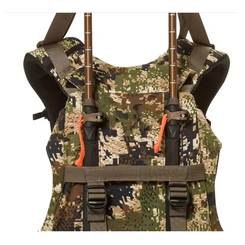 Durable External Frame Backpack for Hiking