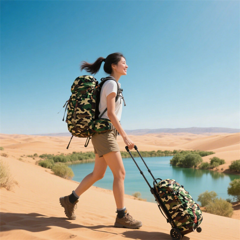External Frame Hiking Backpack