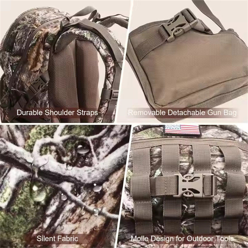 MOLLE system backpack for outdoor survival