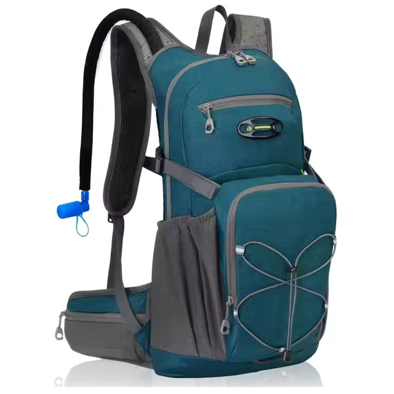 Hydrating water backpack for cycling