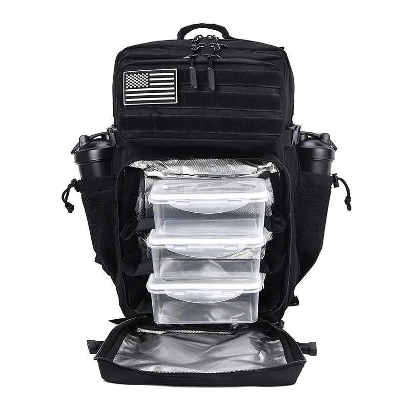 Custom meal prep bag with food containers factory
