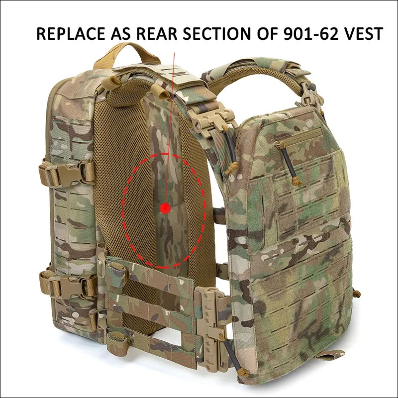 OEM Airsoft molle system tactical vest backpack