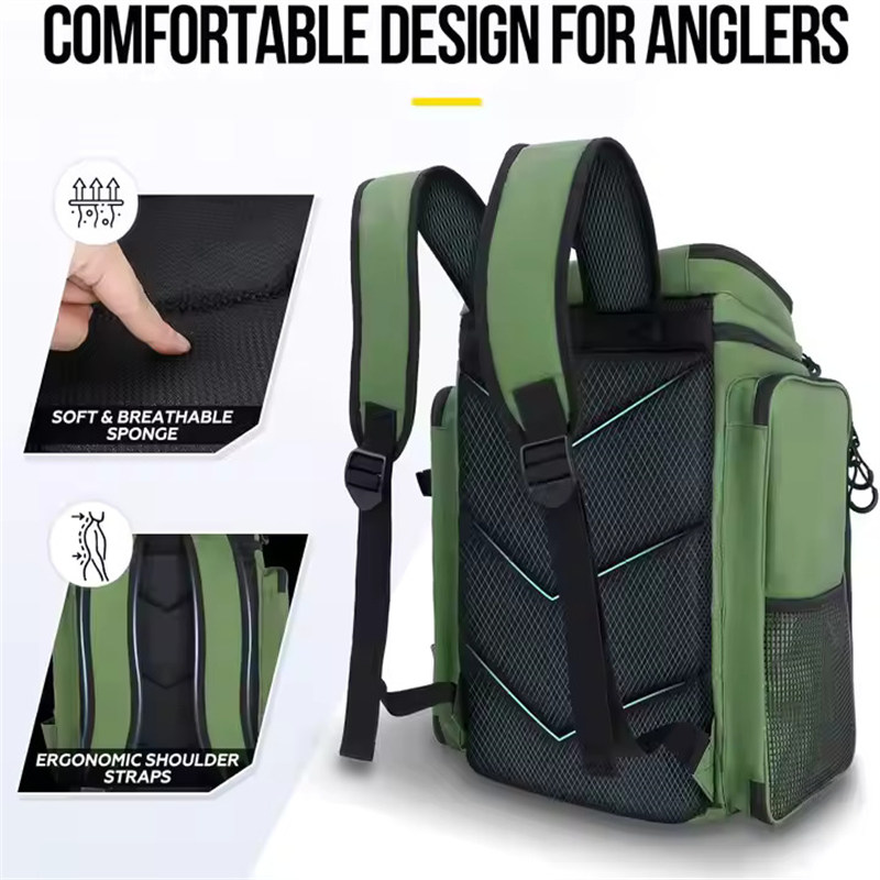 Large Capacity Fishing Backpacks for Supplies