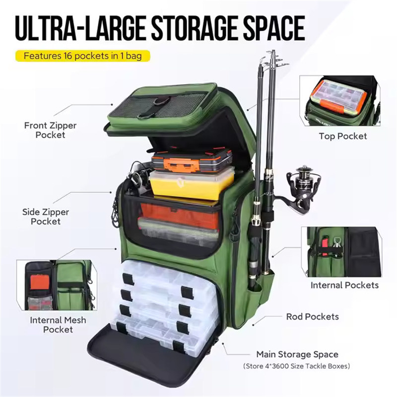 OEM Fishing Gear with Large Capacity