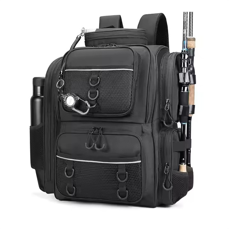 Multi-functional rod and tackle bag