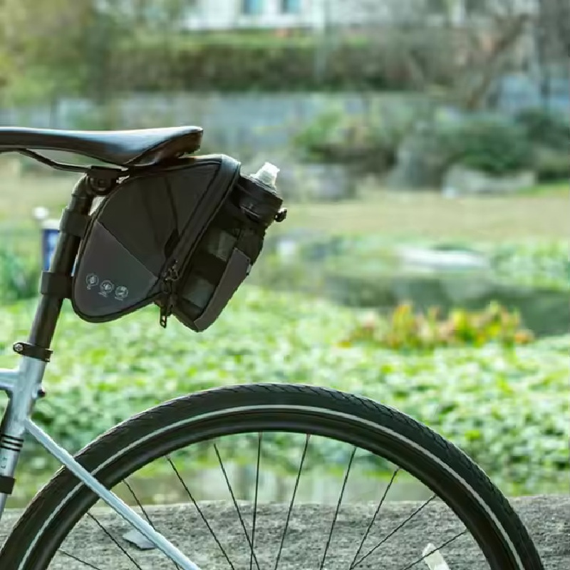 Bike frame mount hydration bag