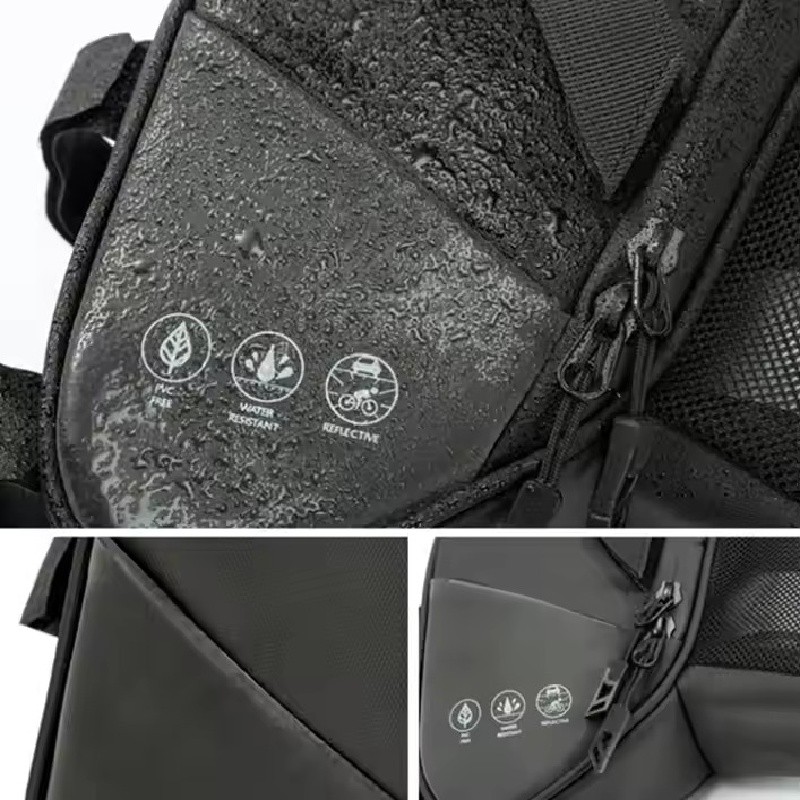 Cycling water bottle holder pouch