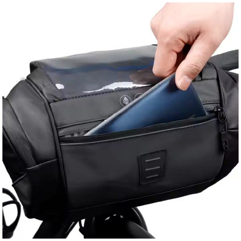 Secure Attachment Handlebar Bag for Bicycles