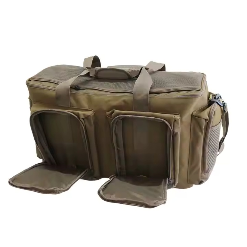 Sturdy Fishing Tackle Bag with Reinforced Stitching