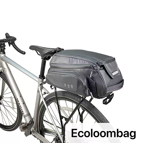 Custom Bike saddle bag with anti-slip base