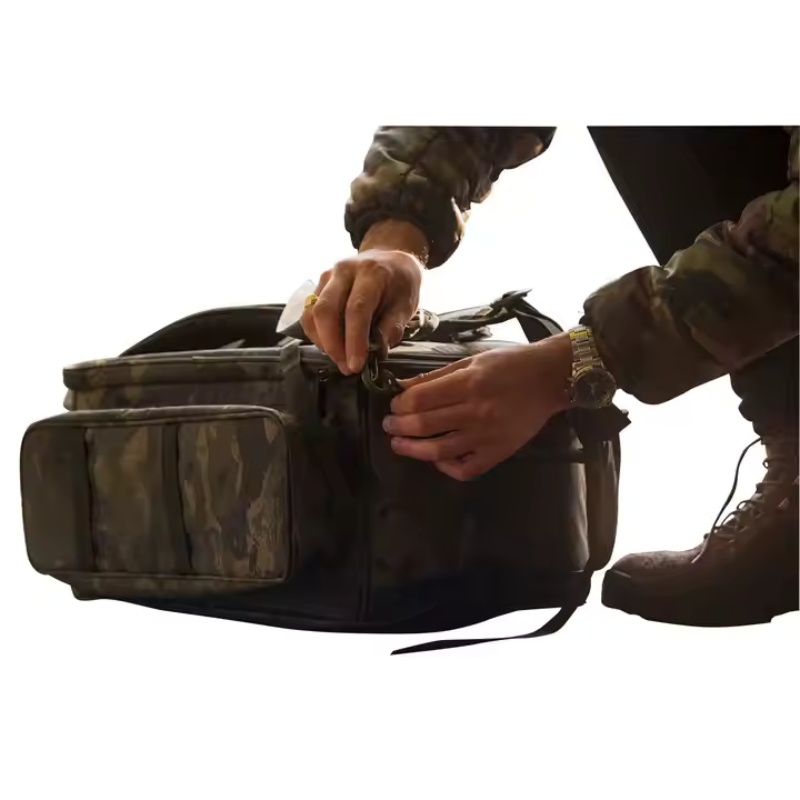 Weather-resistant fishing accessory bag
