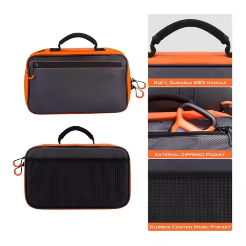 Fishing tackle bag with saltwater protection