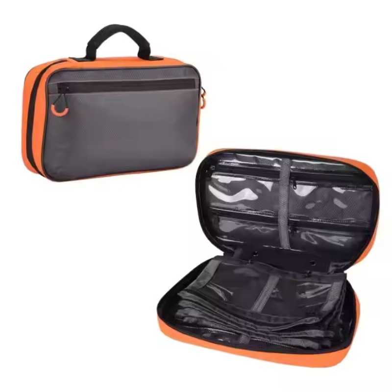 Portable fisherman's saltwater gear pouch