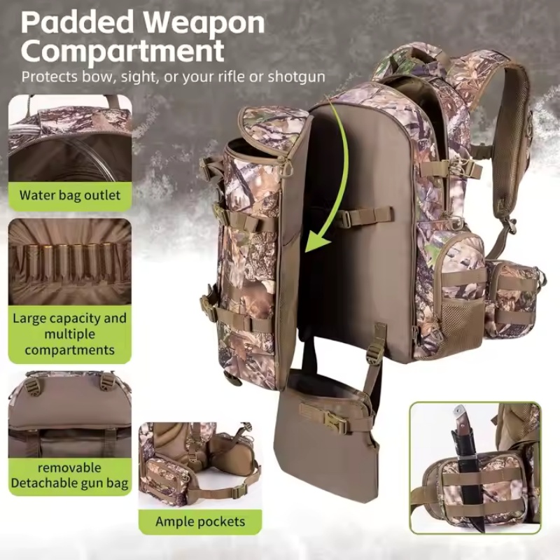 Hunting and Fishing Gear Bag with Waterproof Design