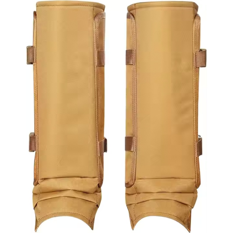 Snake-proof leg guards for hiking