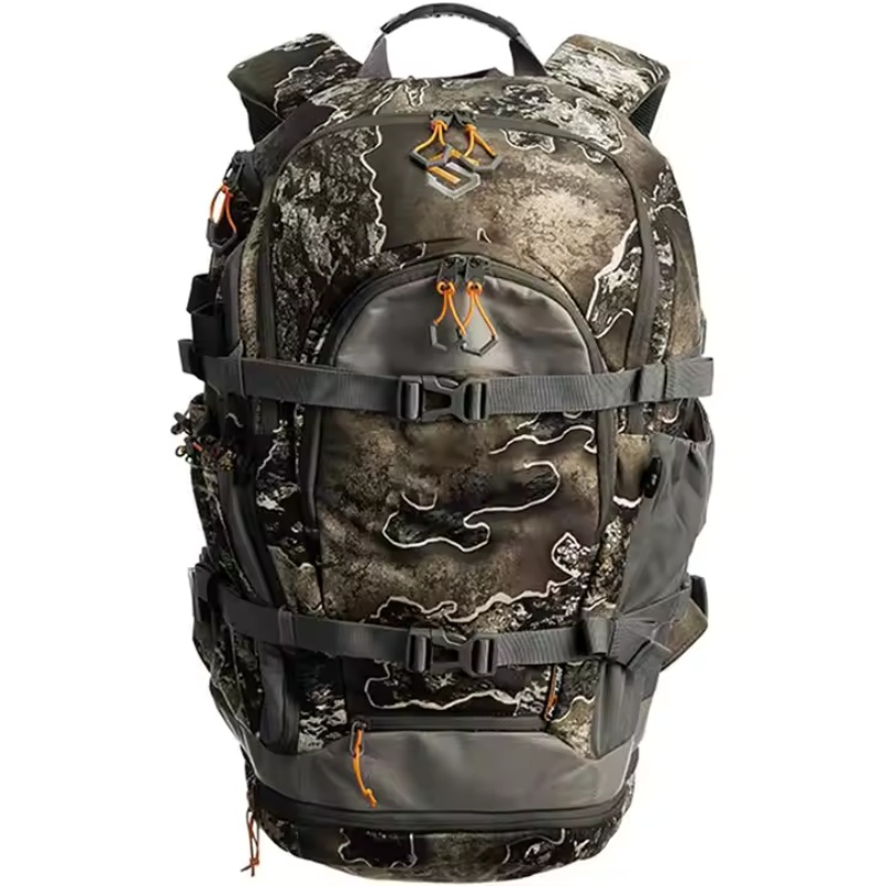 Durable internal frame hiking backpack