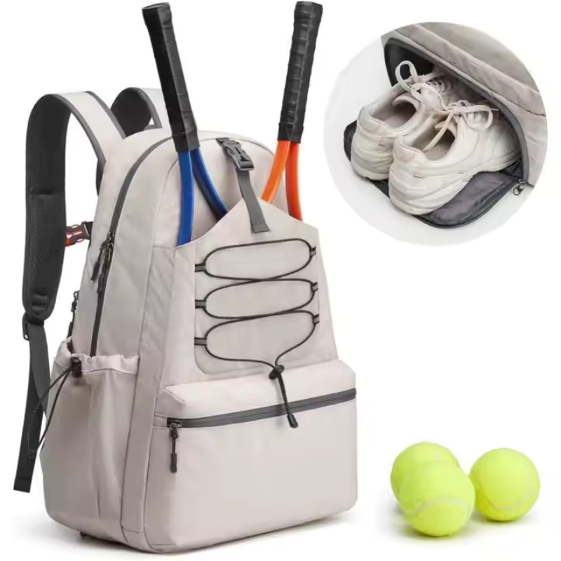 Comfortable backpack for tennis players
