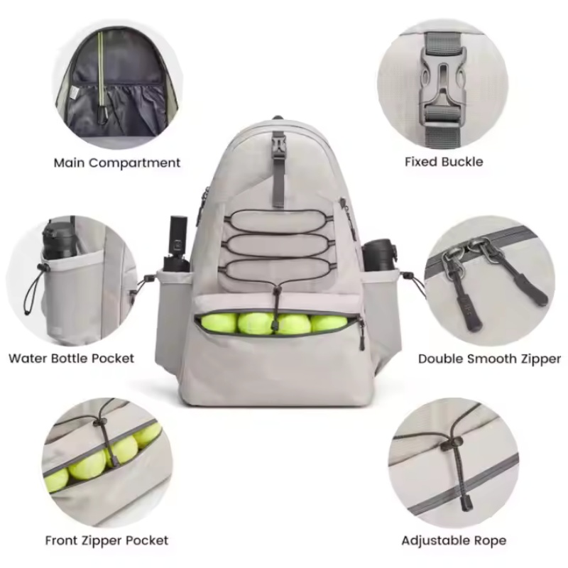 OEM Tennis Racket Bag with Shoe Compartment factory