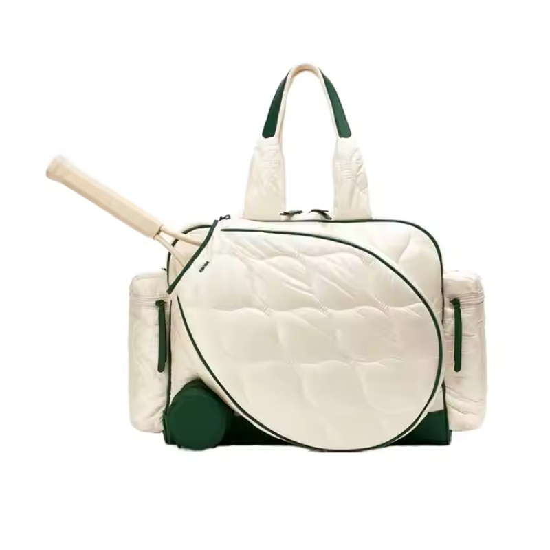 Water-Resistant Tennis Duffel Bag