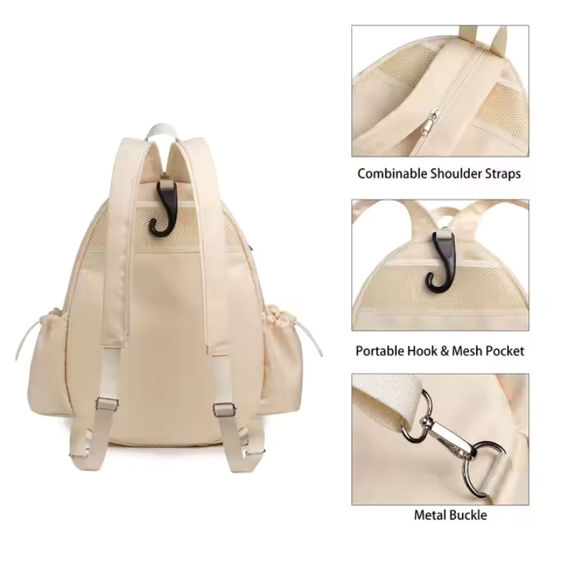Badminton racquet bag with waterproof feature