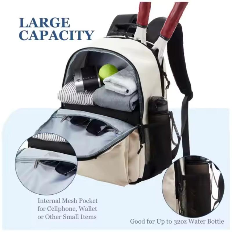 Tennis Racquet Storage Backpack
