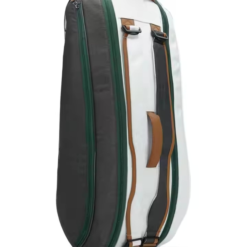 Tennis bag with shoe compartment design
