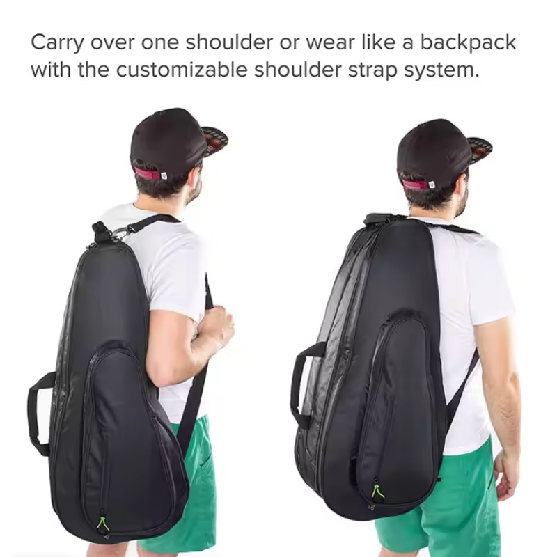 Personalized Tennis Backpack with Multiple Pockets