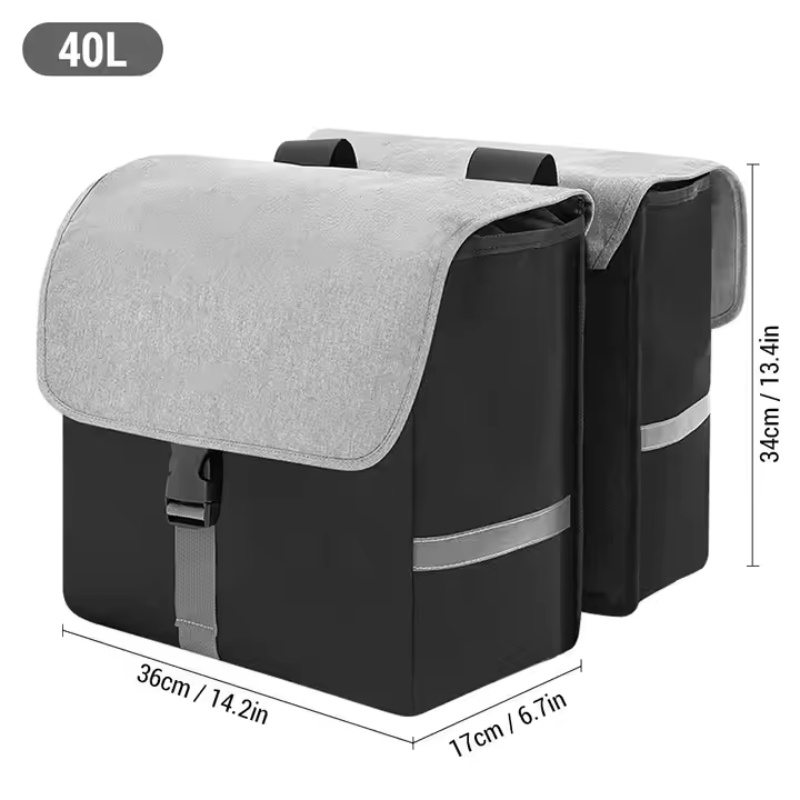 Insulated Bicycle Pannier Trunk