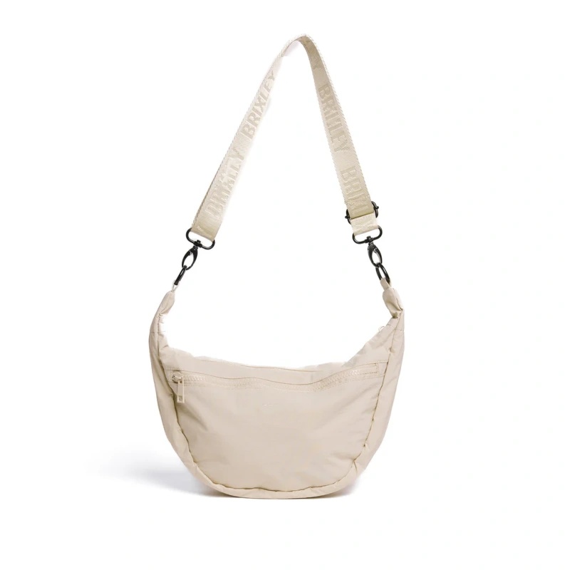 Contemporary crescent tote bag style