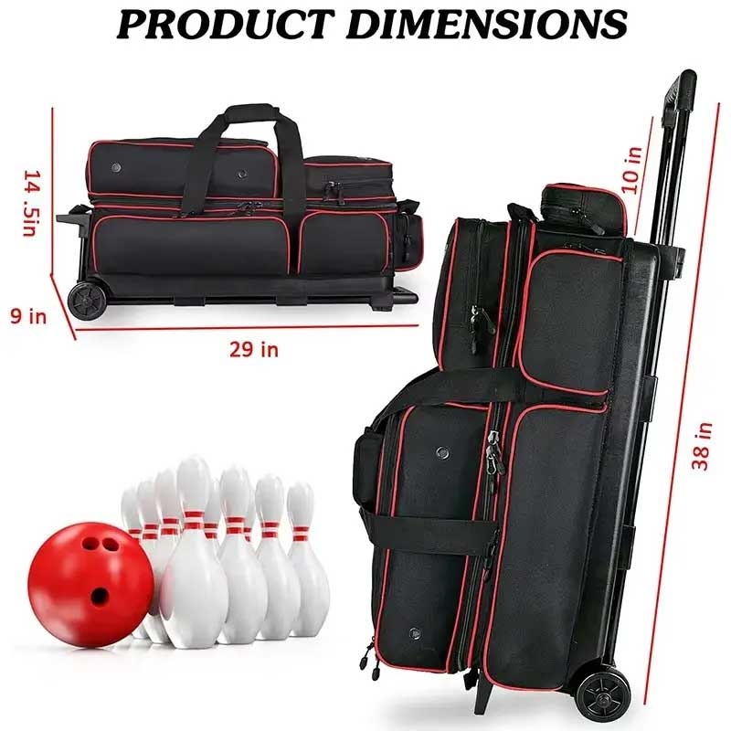 Ideal Three-Ball Bag for Bowlers
