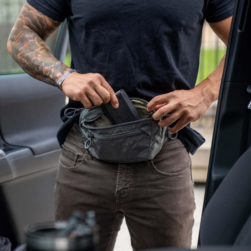 Wholesale Belt Polyester Leisure Tactical Waist Bag