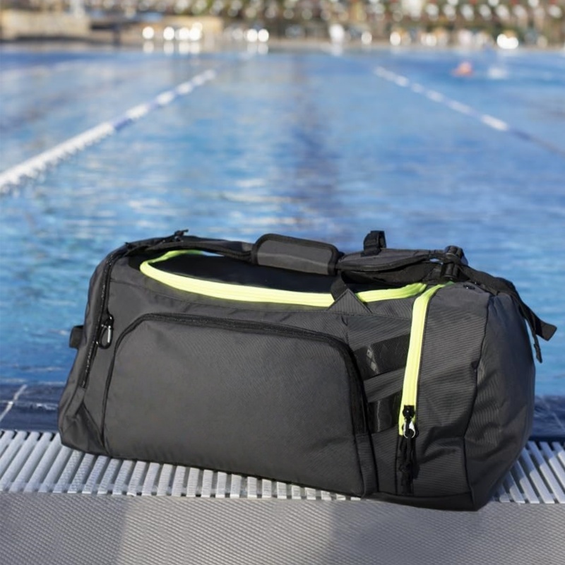 Multi-functional fitness travel bag for athletes