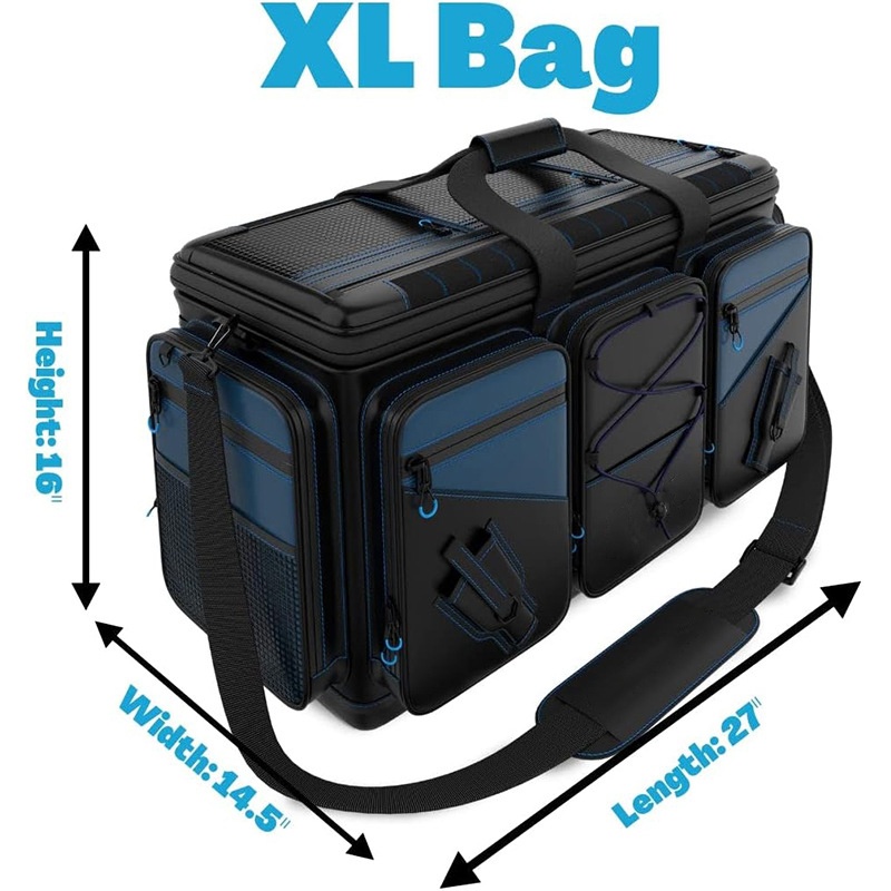 Water Resistant Tarpaulin Fishing Gear Storage Bag Wholesales