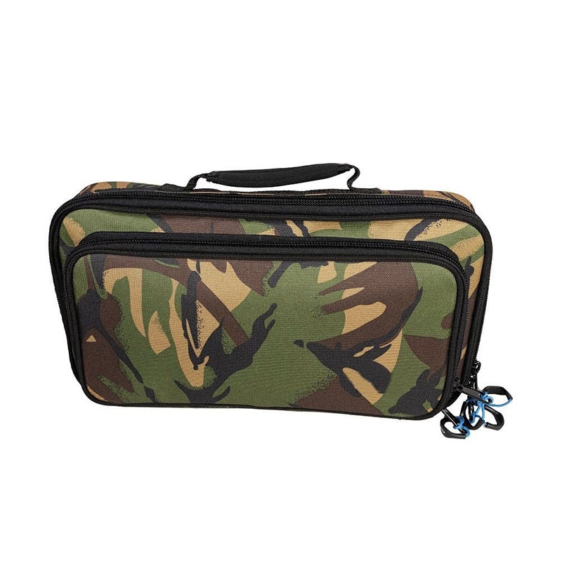 Durable padded fishing rod bag